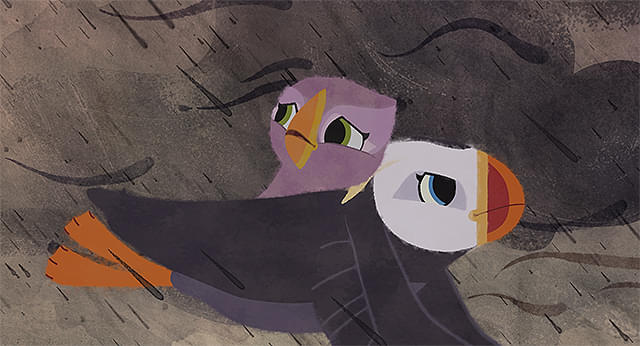 パフィンの小さな島