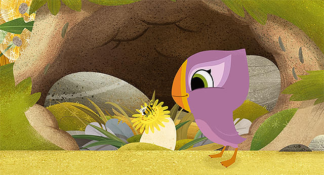 パフィンの小さな島