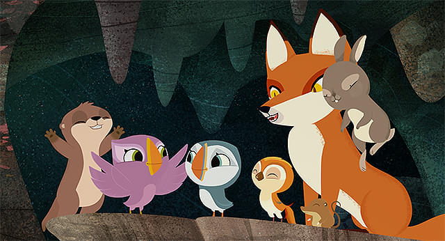 パフィンの小さな島