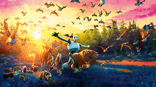 野生の島のロズ